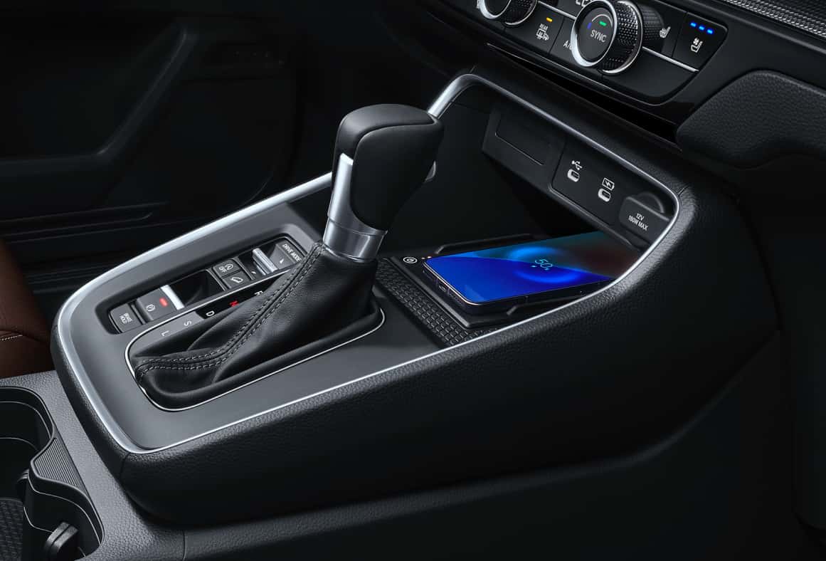 Центральная консоль Honda CR-V 2026 с вариатором CVT